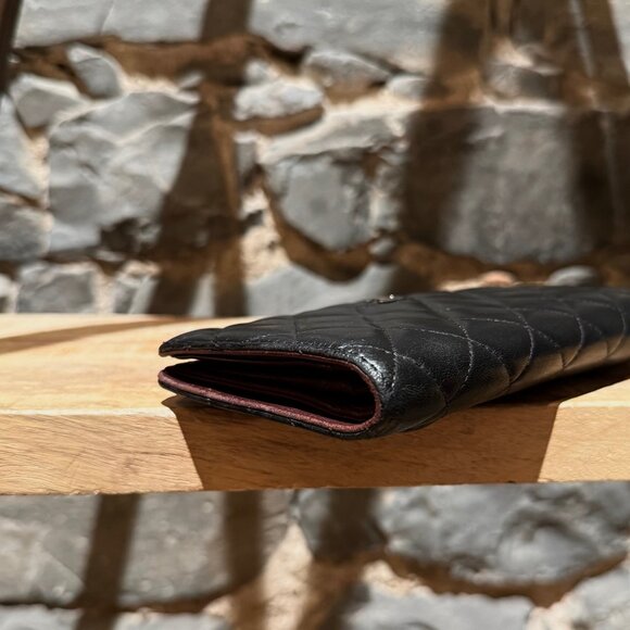 Chanel Black Quilted Lambskin CC Continental Wallet - Picture 8 of 16